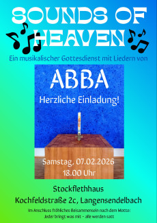 Abba Gottesdienst in Erlangen