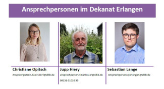 Ansprechpersonen im Dekanat Erlangen für Betroffene