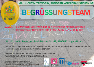 Flyer Begrüßungsteam
