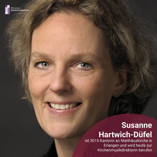 Kirchenmusikdirektorin Susanne Hartwich-Düfel