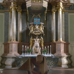 Altar in der Neustädter Universitätskirche